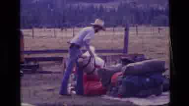 SCAPEGOAT WILDERNESS MONTANA USA .MP-1973: The Man In The Field