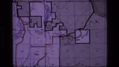 SCAPEGOAT WILDERNESS MONTANA USA .MP-1973: Map Grid Boundary Land Measurement