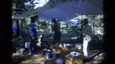 SCAPEGOAT WILDERNESS MONTANA USA .MP-1973: A Group Of People Camping Out And