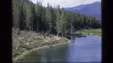 SCAPEGOAT WILDERNESS MONTANA USA .MP-1973: A Winding River Bending Around A