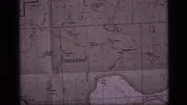 SCAPEGOAT WILDERNESS MONTANA USA .MP-1973: Map Smaller Retreating Old Green