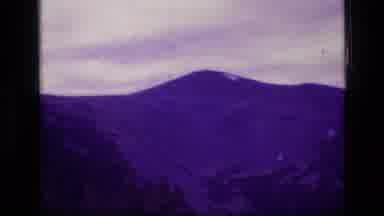 SCAPEGOAT WILDERNESS MONTANA USA .MP-1973: Large Purple Mountain Range Against