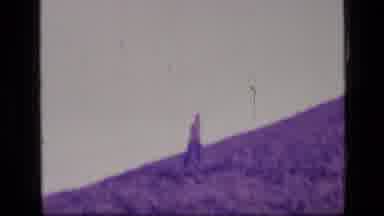 SCAPEGOAT WILDERNESS MONTANA USA .MP-1973: Woman Walks Towards Two Men On A