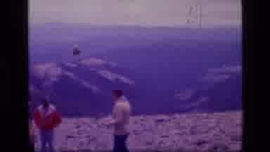 SCAPEGOAT WILDERNESS MONTANA USA .MP-1973: A Group Of Hikers Hanging Out Near