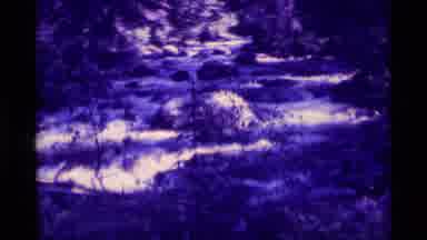 Agate Springs Montana USA (1975): Water Flowing Through A Ravine Creating Rough
