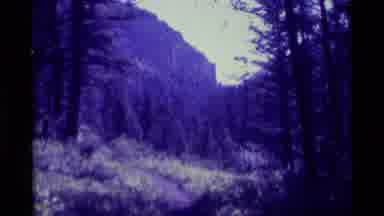Agate Springs Montana USA (1975): View Of Swift Running Mountain River On A Bright