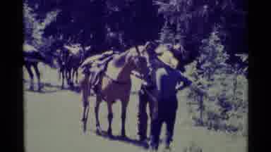 Agate Springs Montana USA (1975): Retired Mr Ed Says Goodbye To Showtime For Good