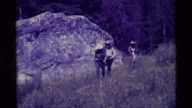 Agate Springs Montana USA (1975): Backpacking In The Woods