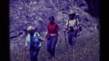 Agate Springs Montana USA (1975): Excursion Between Friends Through The Forest And
