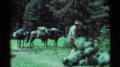 Agate Springs Montana USA (1975): Hikers Deciding To Take A Break From Walking