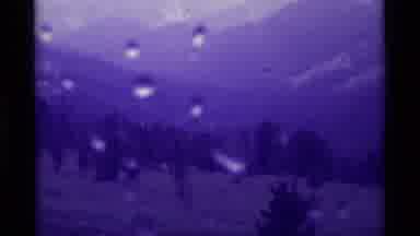 Agate Springs Montana USA (1975): Film Camera Shot Of Mountains And Mountain