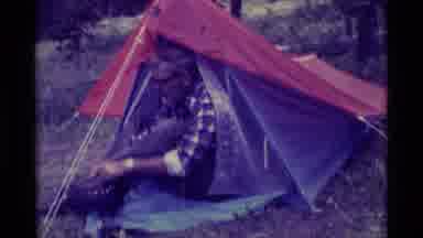 Agate Springs Montana USA (1975): Two Older People Are Changing And Getting Ready