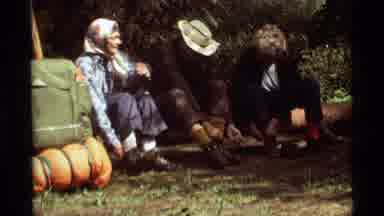 Agate Springs Montana USA (1975): People Setting Up Camp In The Wilderness