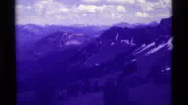 Agate Springs Montana USA (1975): Dark Colored Scenic Aerial Video Shots Of A
