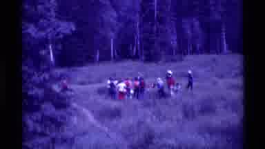 Agate Springs Montana USA (1975): Group Of People Take Day Trip For Fossils In The