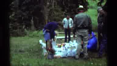Agate Springs Montana USA (1975): Sharing Food These People Collect Everything In