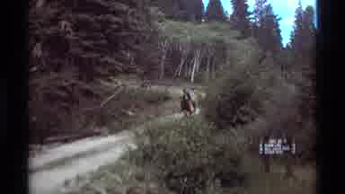 Agate Springs Montana USA (1975): A Group Of People Riding On Horses