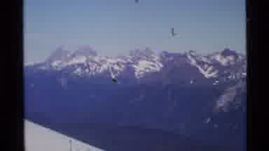 Alaska USA (1977): Aerial Footage Of Mountains With Snow