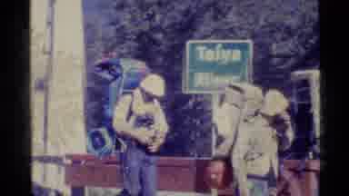 Alaska USA (1977): People Who's Walking From The Woods Trying To Go Home