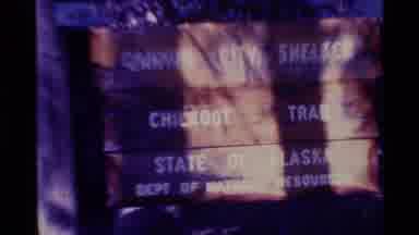 Alaska USA (1977): Canyon City Shelter In The Woods In The State Of Alaska