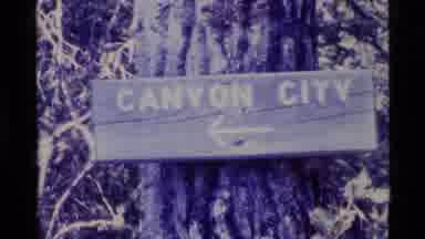 Alaska USA (1977): Abandoned Cabin Or House In A Place Called Canyon City