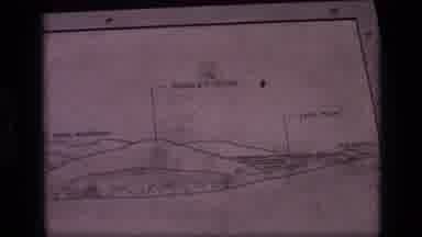 Idaho USA (1972): Two Scenes A View Of A Map Printout And A View Of A Forest With