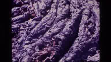Idaho USA (1972): A Scene Of Rocky Dangerous Mountain Areas That Have Many Broken
