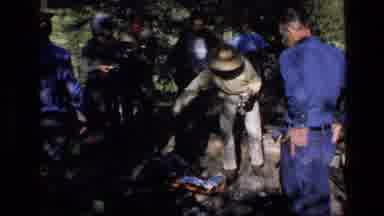 SCAPEGOAT WILDERNESS MONTANA USA .MP-1973: Seniors People Having Fun At The