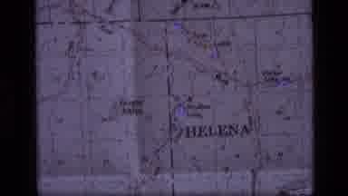 SCAPEGOAT WILDERNESS MONTANA USA .MP-1973: Building A Fire And Mapping Out Next