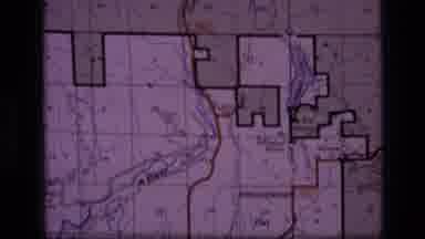 SCAPEGOAT WILDERNESS MONTANA USA .MP-1973: A Map Is Created With Many Squares