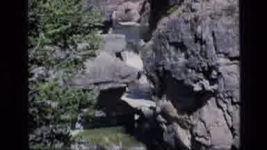 SCAPEGOAT WILDERNESS MONTANA USA .MP-1973: Water Flowing Into A Lagoon At The