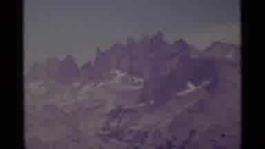 MINARET WILDERNESS CALIFORNIA USA .M-1975: White Clouds Pass By Tall High Top