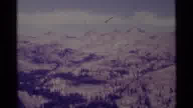 MINARET WILDERNESS CALIFORNIA USA .M-1975: Mountain Landscape Zoom In Shot In A