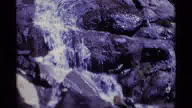 MINARET WILDERNESS CALIFORNIA USA .M-1975: Snow Melting From The Top Of The