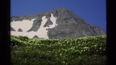 Alaska USA (1977): It Looks Like Spring On Half The Mountain But The Water Is