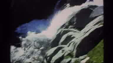 Alaska USA (1977): Water Flowing Center Of The Rocks