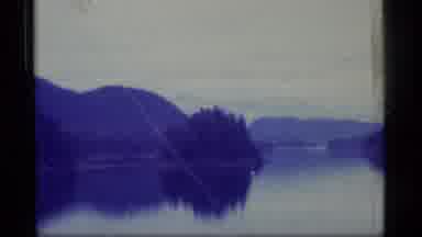 Alaska USA (1977): Cool Misty Lake Morning Through Old School Lens On Film