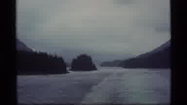 Alaska USA (1977): If You Look Past The Water And Notice The Mountains Have Trees