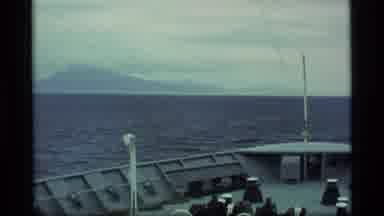 Alaska USA (1977): The Cruise Ship Sailed In The Middle Of The Ocean