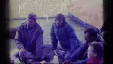 Alaska USA (1977): People Laying Down And Sitting Talking To Each Other
