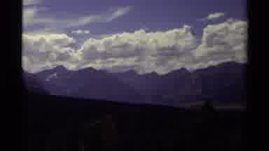 Canada (1979): Zoom In On Several Mountains Within A Large Range On A Summer Day
