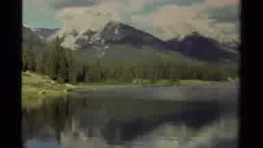 Canada (1979): Breathtaking Snow Capped Mountainous View With Reflection On The
