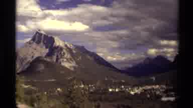 Canada (1979): Mountain Range During The Beginning Of Spring With Some Snow