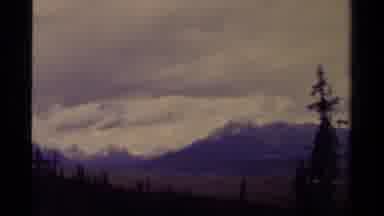 Canada (1979): A View Of An Isolated Mountain Peak