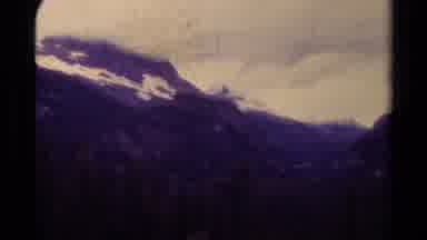 Canada (1979): Beautiful And Unique View Of Mountains And Thick Billowy Clouds