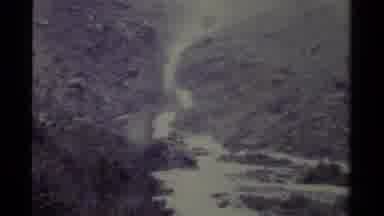 Canada (1979): View Of Swift Running Mountain River On A Cloudy Day