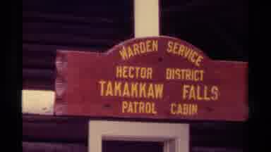 Canada (1979): Outside Of Takakkaw Falls Patrol Cabin In Hector District