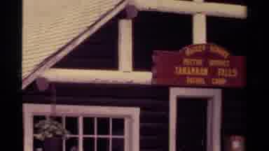 Canada (1979): One Hut Patrol With White Windows Near From One Mountain