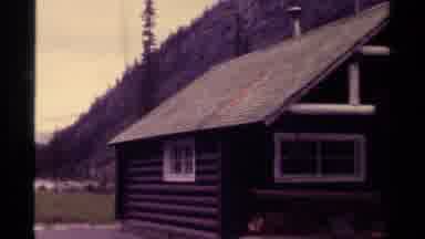 Canada (1979): A View Of An Old Style Cabin And Area Surrounding It