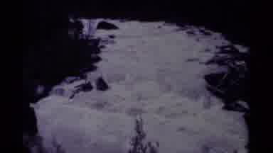 Canada (1979): Yogi National Park Sign With Altitude 3962 And River Rapids Running